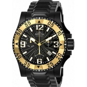 INVICTA EXCURSION MENS QUARTZ 49.5MM BLACK,/GOLD